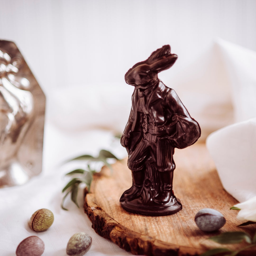 Lapin Bavarois chocolat noir - FAYS terroir chocolaté