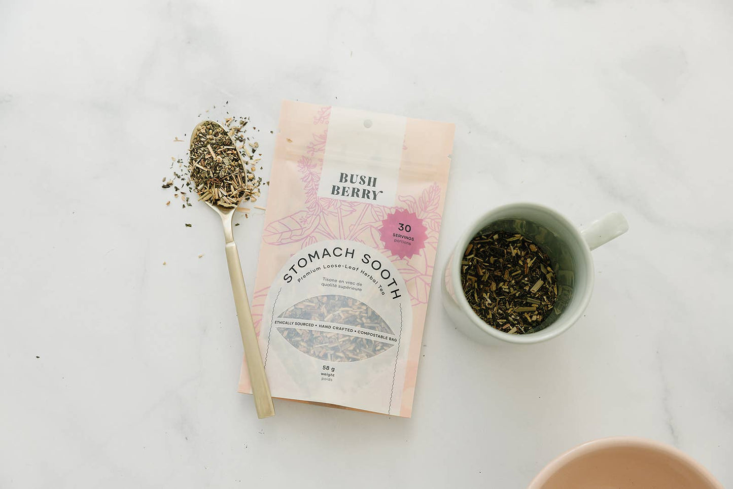 Tisane biologique apaisante pour l'estomac