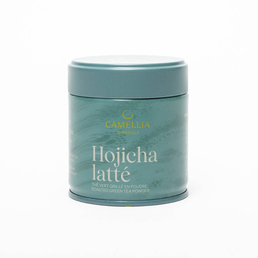 Hojicha Latté en poudre biologique (boîte de 40 g)