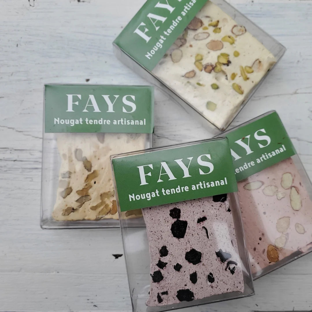 Nougat artisanal FAYS - plusieurs variétés