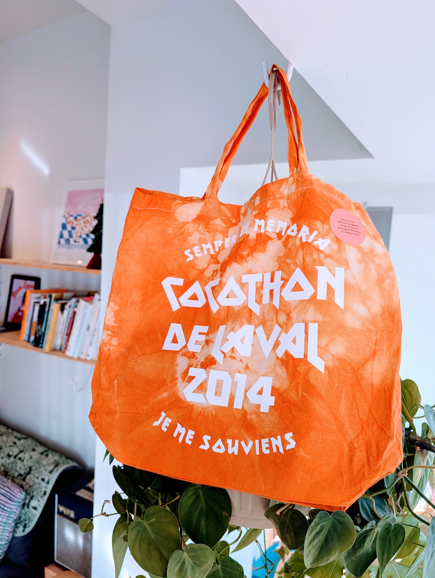Tote bag commémoratif du Cocothon de Laval