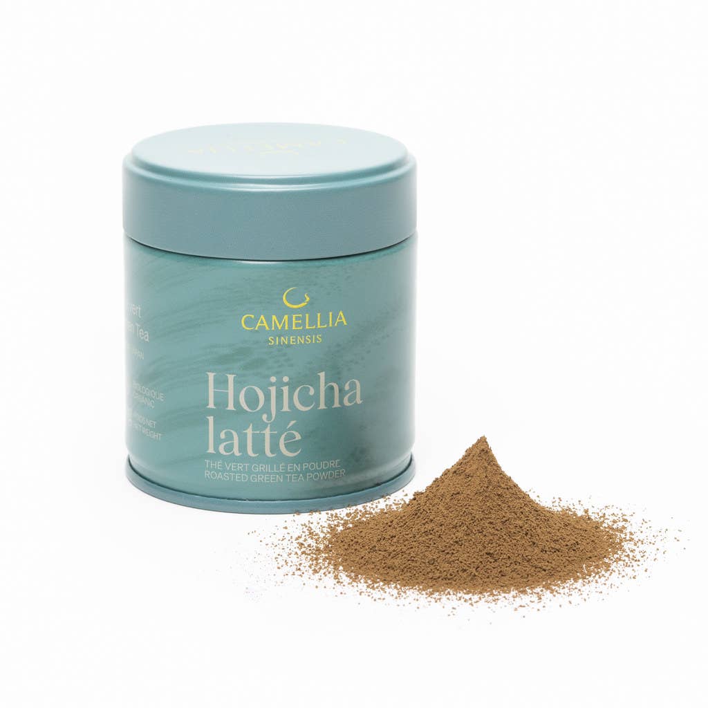 Hojicha Latté en poudre biologique (boîte de 40 g)