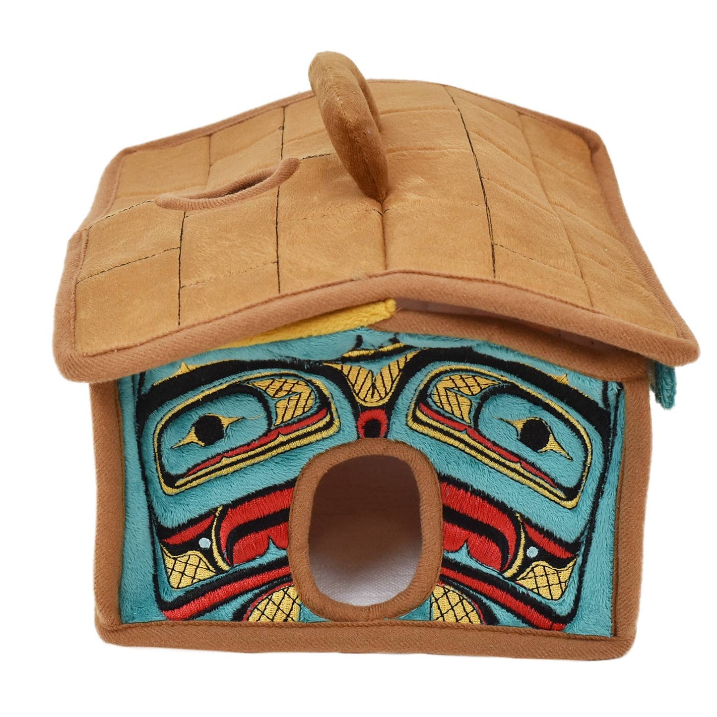 Maison longue pour toutous par l'artiste Tsimshian Bill Helin