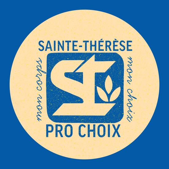 Autocollant Sainte-Thérèse PRO-CHOIX