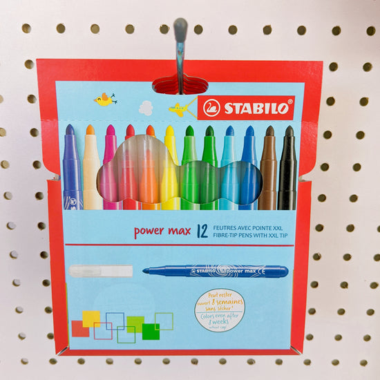 Crayons feutres Stabilo Power Max