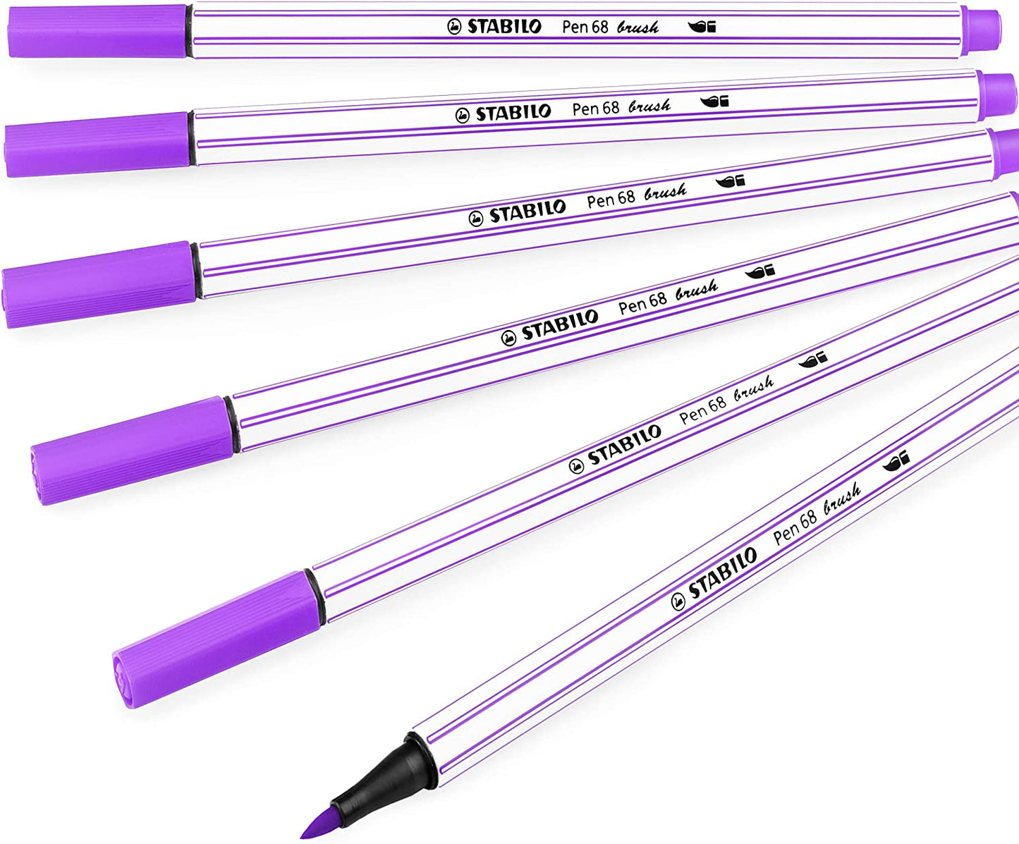 Feutre à pointe flexible style pinceau - Pen 68 Brush STABILO