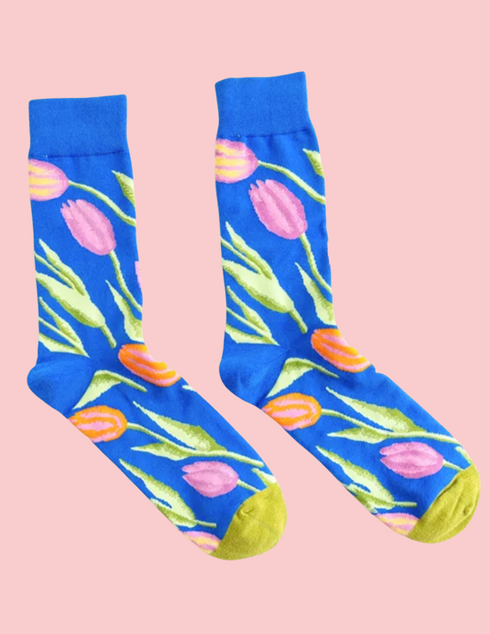 Ti-bas Fleur bleue
